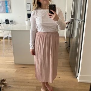 Wilfred Aritzia MIDI skirt
